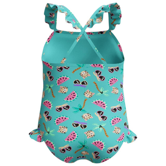 Speedo Βρεφικό μαγιό Girls Digital Frill Thinstrap Swimsuit Speedo Βρεφικό μαγιό Girls Digital Frill Thinstrap Swimsuit